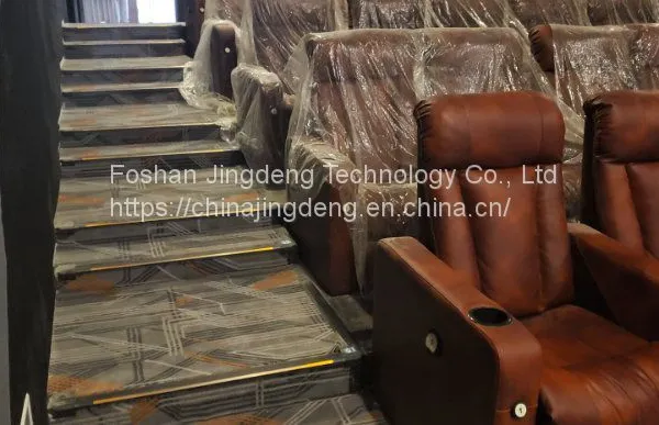 China Supplier Wholesale Orange Light Stair Light on Carpet Steps for Cinema photo-3
