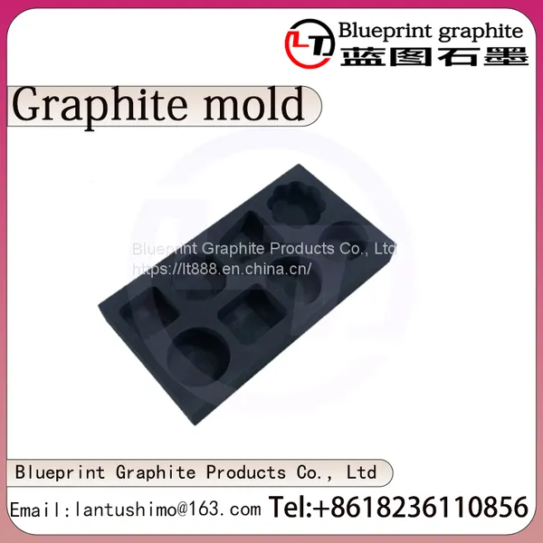 Gold and Silver Ingot Graphite Mold photo-2
