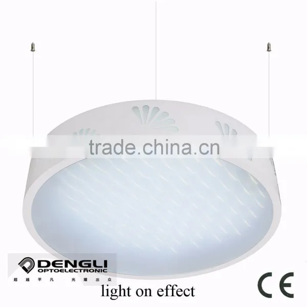 Luxury Modern Surface Mounted Hanging Round Led Ceiling Light photo-2