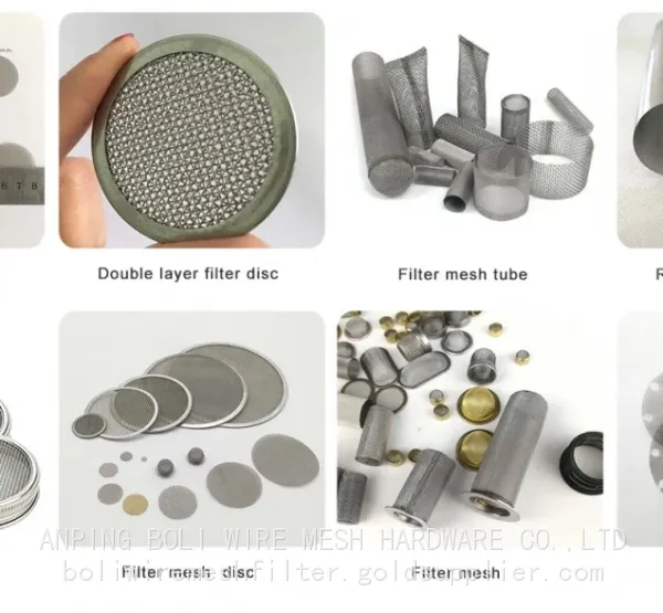 Stainless Steel Perforated Strainer .oil Mesh Filter Air Filter Mesh Strainer photo-4