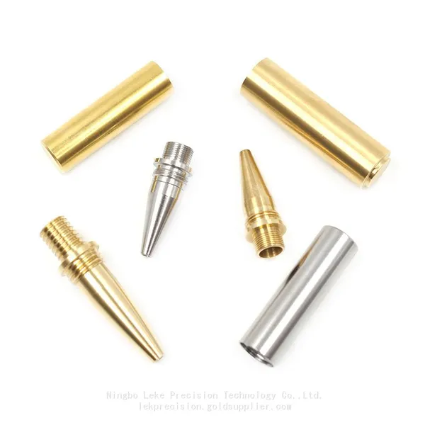 Copper Nozzle Copper Bushing Composite CNC Lathe Machining Stainless Steel Parts Fastener Processing photo-4