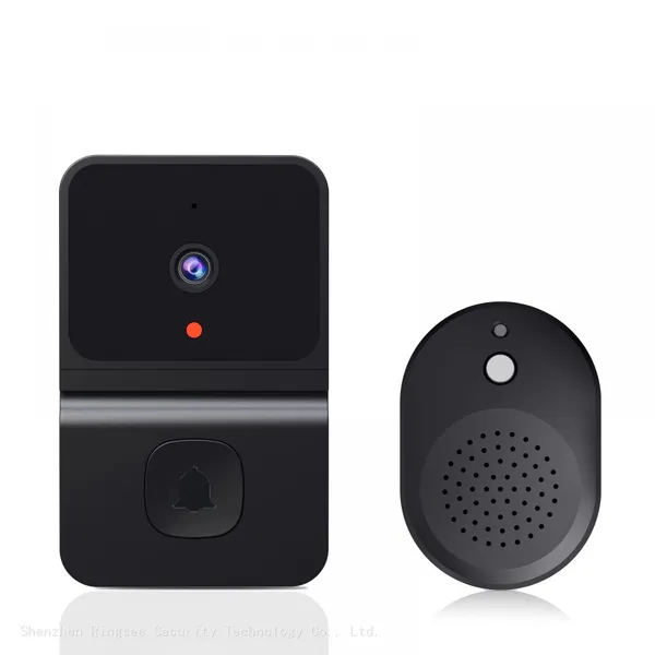 Ringsee Smart Ring Camera Doorbell Battery Video Doorbell Audio Intercom Wireless Door Chimes for Business Home Office Store photo-2