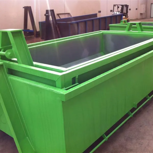 BOLI Scrap Bins Container Hook Lift Steel Skip Bin Trailer Steel Dustbin Trash Bin Large Waste Garbage Bin Hook Lift Container Dumpster for Sale