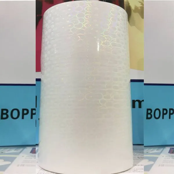 Snow Design BOPP Transparent Holographic Lamination Film photo-2