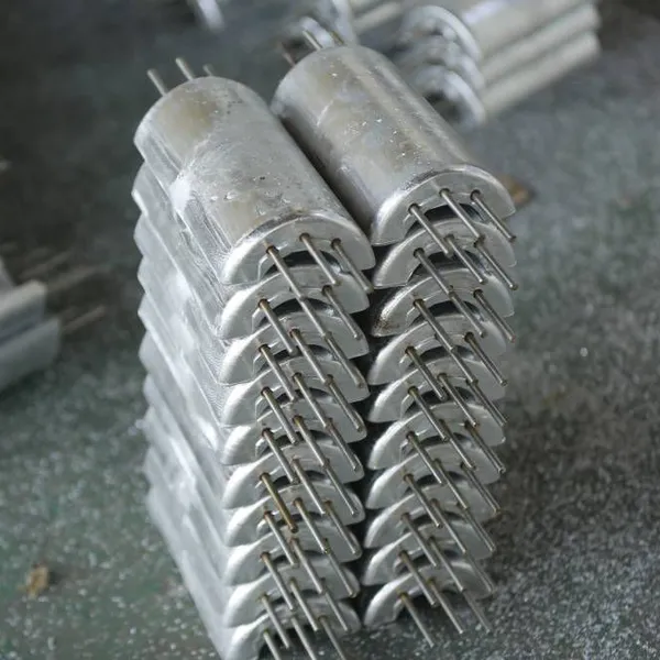 Anti-corrosion Aluminum-zinc-indium-magnesium-titanium Sacrificial Anodes for Steel Pile Wharves