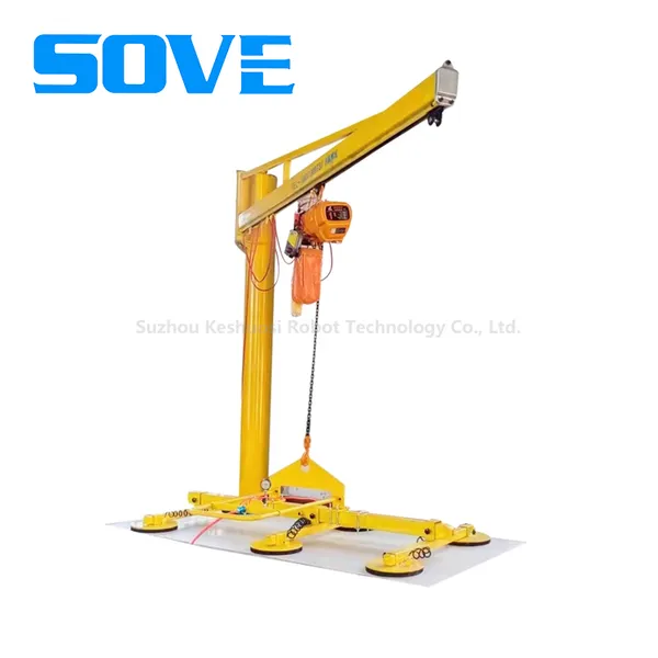 SOVE High Lifting Equipment for Metal Sheet Loading Vacuum Suction Crane Equipment for Numerical Control Press photo-5