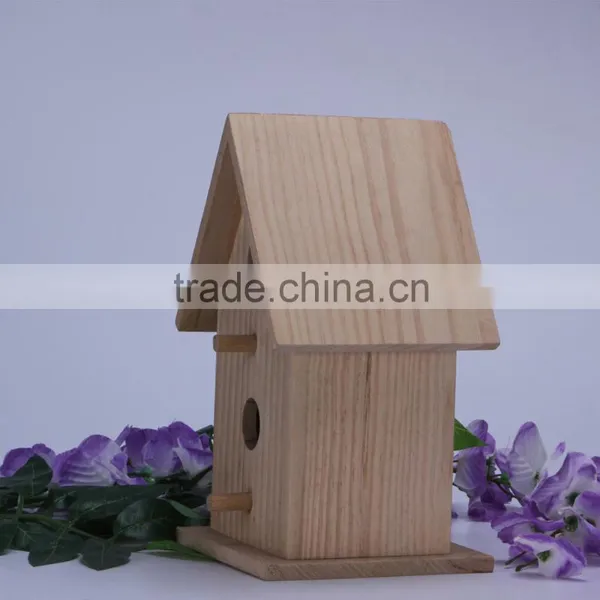 Beautiful Wooden Bird House /wooden Bird Cage/bird Nest photo-3