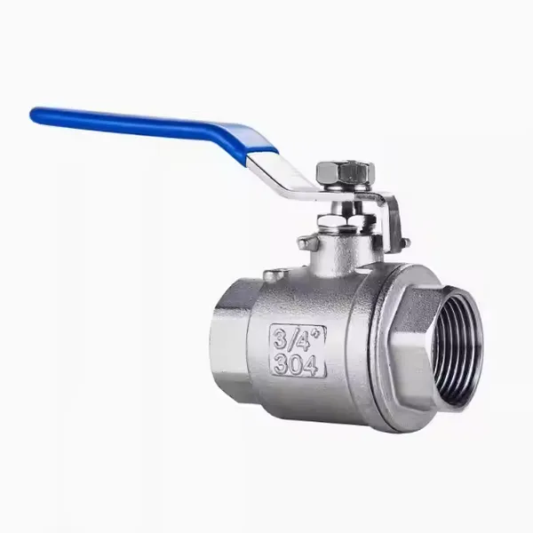 ANSI API Ball Valve 2-Piece 201 304 316 Stainless Steel 1000 WOG Soft Seal Internal Thread Manual Ball Valve photo-4