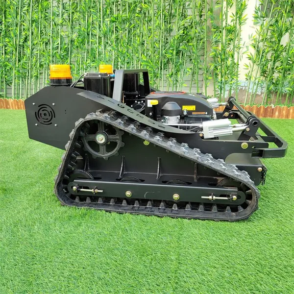 Hybrid All Terrain 550Mm Cutting Width Electric Start Remote Operated Weed Trimmer photo-4
