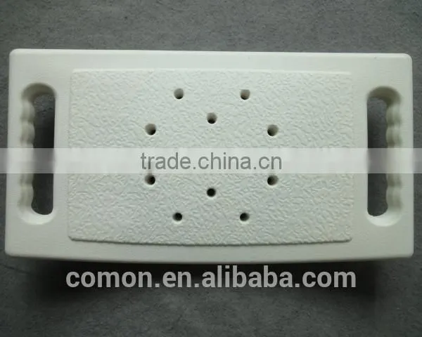 Adjustable Aluminum Shower Stool With Backrest photo-3