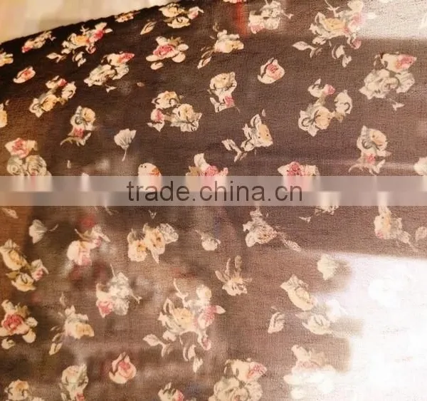 2015 Polyester Fabric Chiffon Hot Selling for Sexy Women Garment photo-2