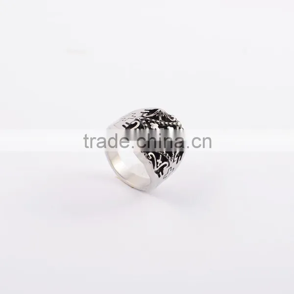 High Quality 316L Stainless Steel Material New Silver Ring Models For Men photo-2