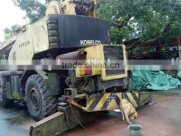 Used Condition Kobelco RK250 25t Rough Terrain Crane Second Hand Year 2005 Kobelco RK250 25t Rough Terrain Crane for Sale photo-2