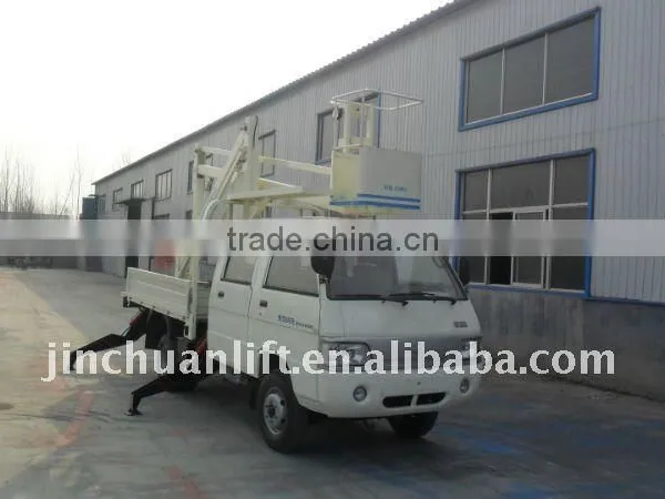 High Quality Vehicular Self-propelled Articulated Work Platform/hydraulic Vehicle Mounted Boom Lift Platform photo-2