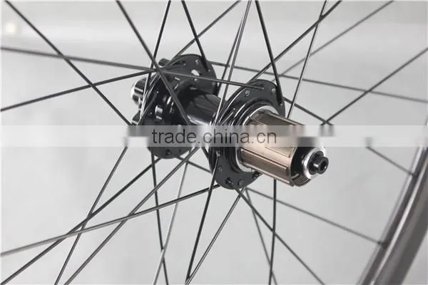 Disc Brake Carbon Bike Wheels Hi-tech Cabron Road Bike Wheels With Bit Hubs W40C photo-6