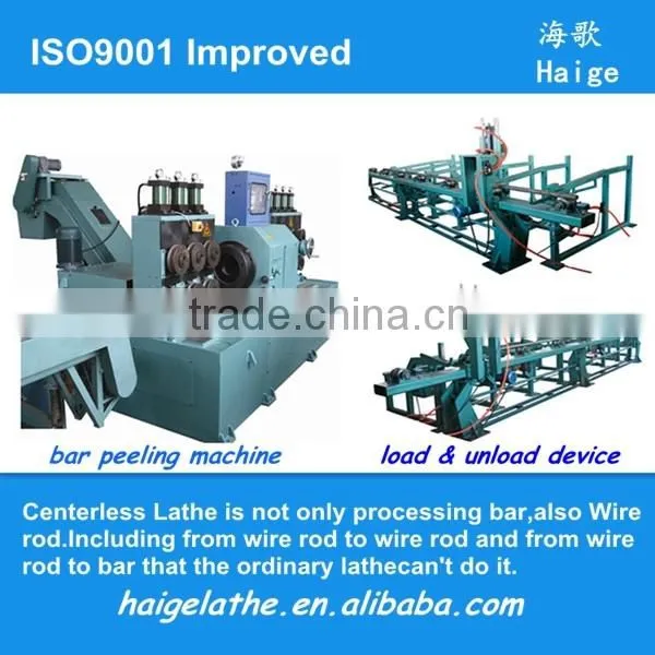 Cnc Machine Equipment Centerless Lathe Peeling Bar photo-2