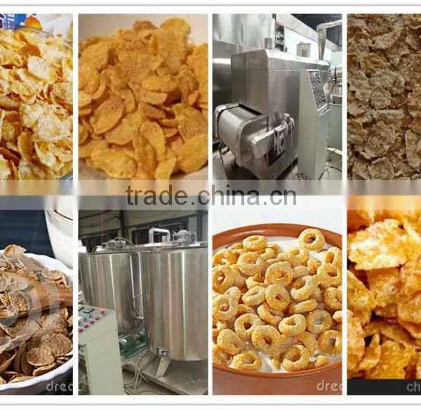 High Quality Sweet Corn Flakes Extruder Making Machine Line photo-2
