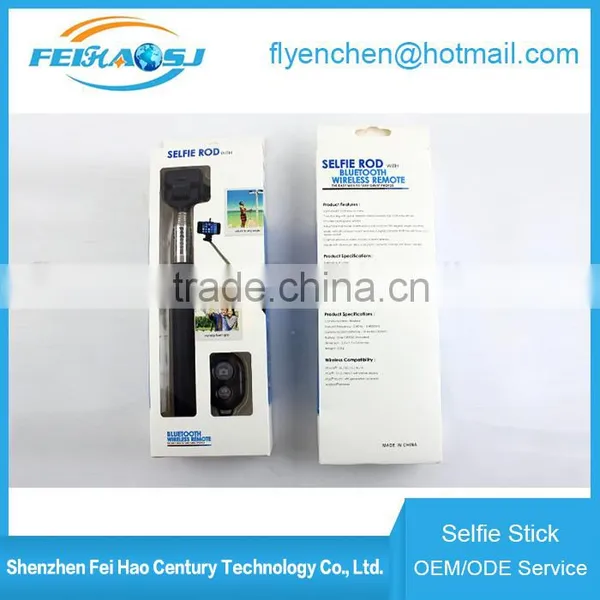 2016 Wholesale Bluetooth Monopod Selfie Stick Wireless Mobile Phone Monopod photo-6