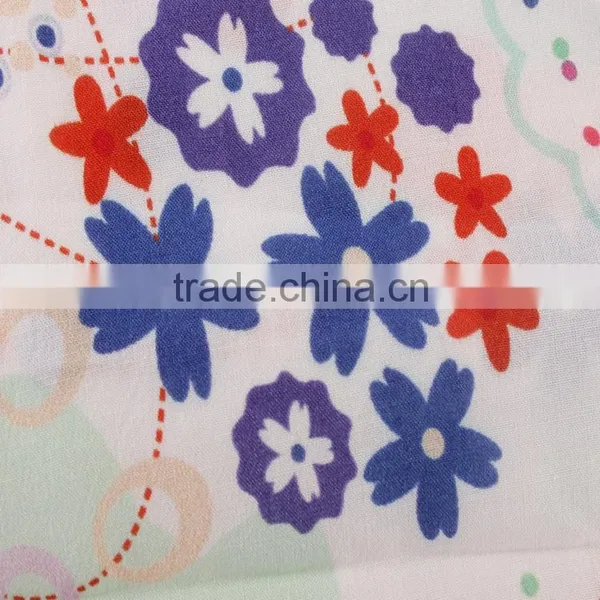 Textiles Digital Printing on Fabric Knit 100% Cotton for Ladies Long Dresses photo-3