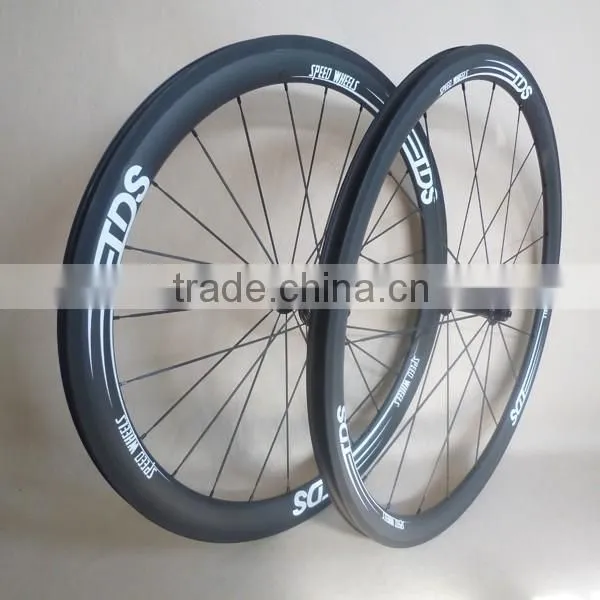 23mm Wide Combo Carbon Wheels 38mm Front and 50mm Rear Clincher Bicycle Wheelset Road photo-5