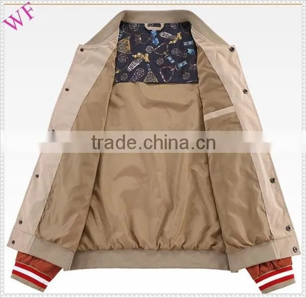 OEM Cheap Designer Brand Name Men's Autumn Jacket photo-3
