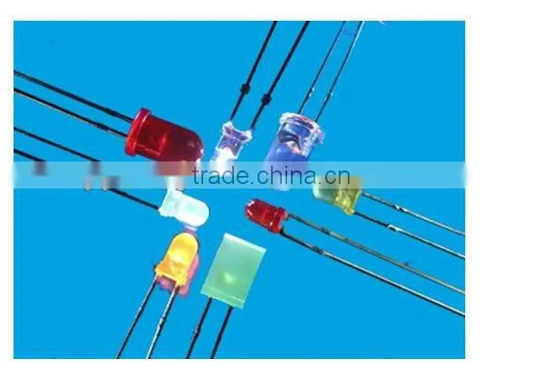 500pcs 3mm 5mm Assorted Color 2pin Diffused LED Light Emitting Diodes Electronic Parts With 5 Colors photo-4