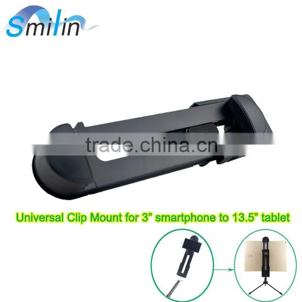 Amazon&Ebay Beautiful Newest Universal Clip Mount Tablet PC Cradle Mobile Phone Tripod Stand Holder for IPhone SE and IPad Pro Quality Choice photo-5