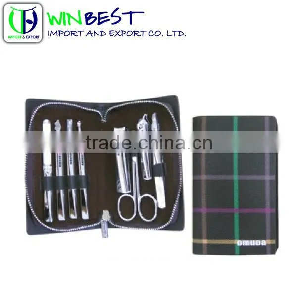 Wholesale High Quality Carbon Steel/ Stainless Steel Complete Manicure Set For Men/Women Outdoor Travel & Camping photo-4