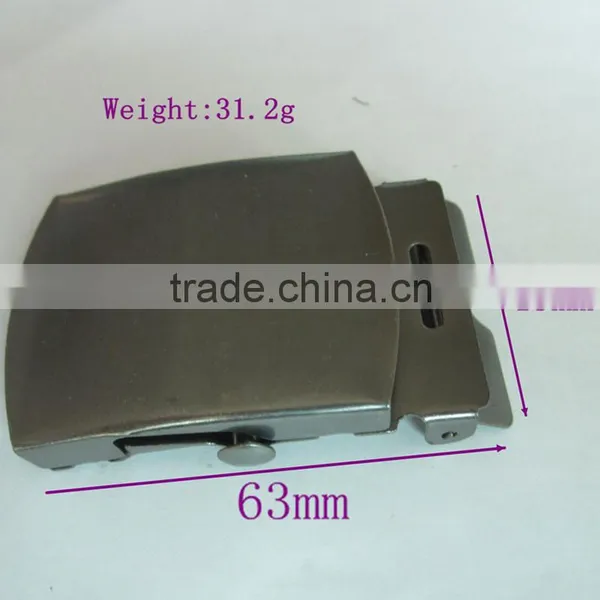 Custom Metal Adjustable Prong Type Men Clip Belt Buckle for Wholesale From China Factory photo-2