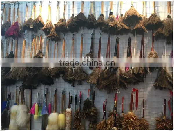 ONE BLACK FIRST GRADE OSTRICH FEATHER DUSTER photo-5