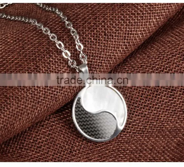 2016 New Design Fashion Jewelry Nickel Free Chinese Ancient Culture Yin Yang Pendant photo-4