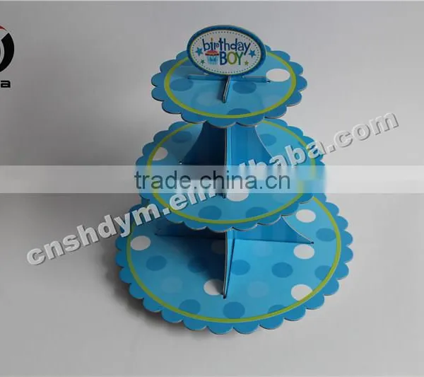 High Quality Cardboard Wholesale Cake Stand photo-4