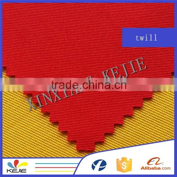 Cotton Twill Workwear Fabric 21*16 128*60 Woven Twill Fabric photo-6
