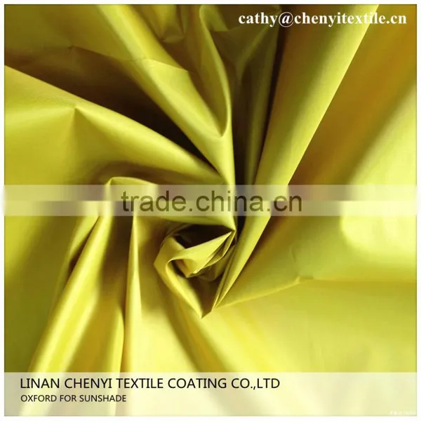 210D Oxford PA Coated Sunshade Fabric photo-3