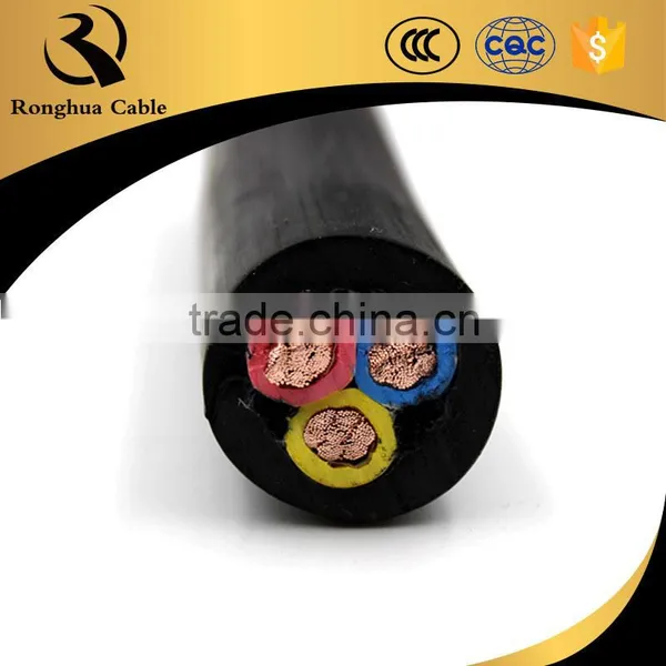 Multi-core General Rubber Sheath Flexible Cable IEC 60245/soft Rubber Cable photo-4