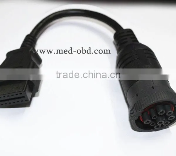 J1939-9Pin Deutsch to OBD OBD2 OBDII photo-5