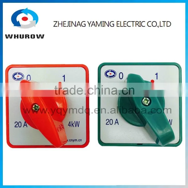 Changeover Rotary Cam Universal Switch HZ5-20/4 L03 Two Poles Electrical Low Current 20A Control Machine Silver Contacts photo-2