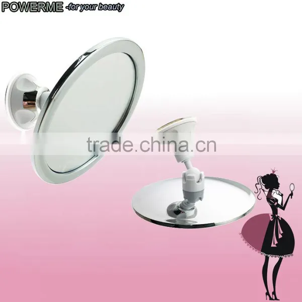 Bathroom Mirror, Fogless Suction Cup Mirror Swivel Wall Mounted Mirror photo-3