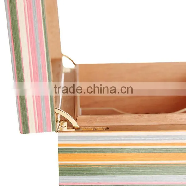 China Manufacture Fancy Wood Box for Cigar Custom Logo photo-2