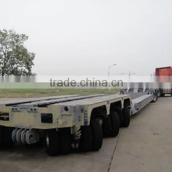 Steering Low Bed Semi-trailer