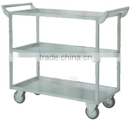Delivery Trolley Removeable Metal Flower Cart for Greenhouse Hot Sale 4 Wheel Warehouse Cart