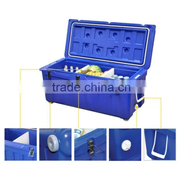 Extended Cooling Time Ice Chest and Durable Insulated Marine Chiller With FDA&CE photo-5