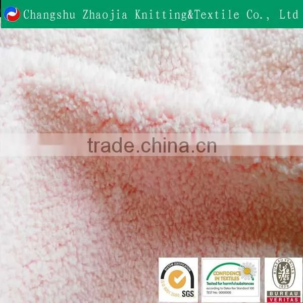 Wholesale 100% Polyester Fabric Super Soft Velvet Fabric for Home Textile