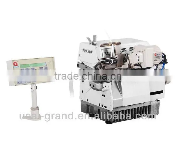 Microcomputer Control (18 Section )elastic Metering & Cutting Tape Device(for Siruba Overlock)
