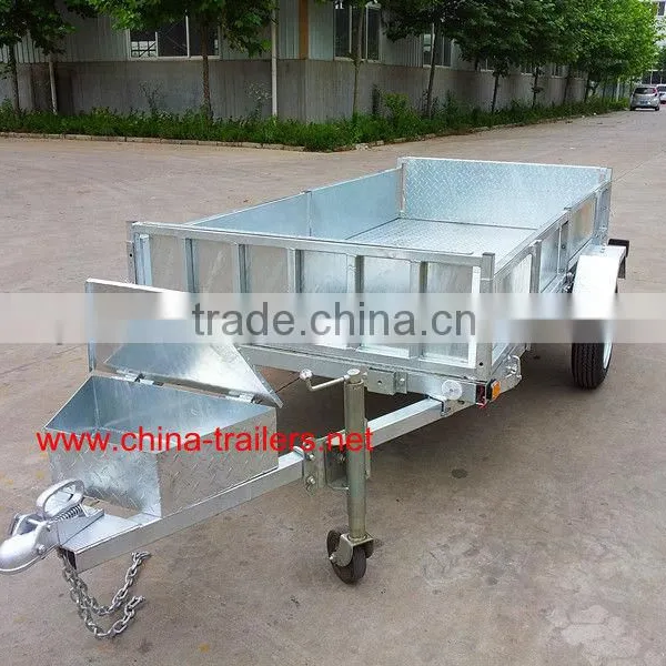 Utility Trailer With Box TR0401