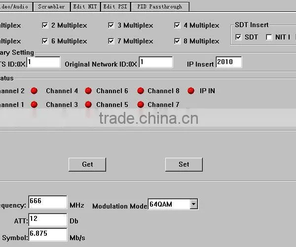 sd Modulator With Scrambler (8AV In,DVB-C Out) photo-4