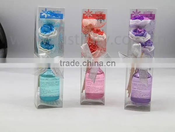 Aroma Diffuser Set With Gift Box Flower Reed Diffuser photo-3