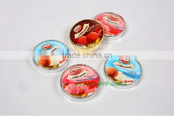 New Design Take Away Paper Ice Cream Cup With Cover Material photo-3