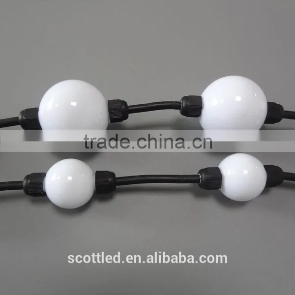 35/50mm Milky White Shell Body 360 Angle Led Ball Light Color Changing Led Ball Light photo-5