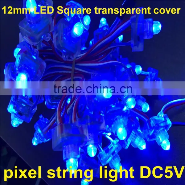 Transparent Cover 12mm WS2811 Light Led Pixel,waterproof IP68 12mm Dot Pixel Led Light String Supplier's Choice photo-2